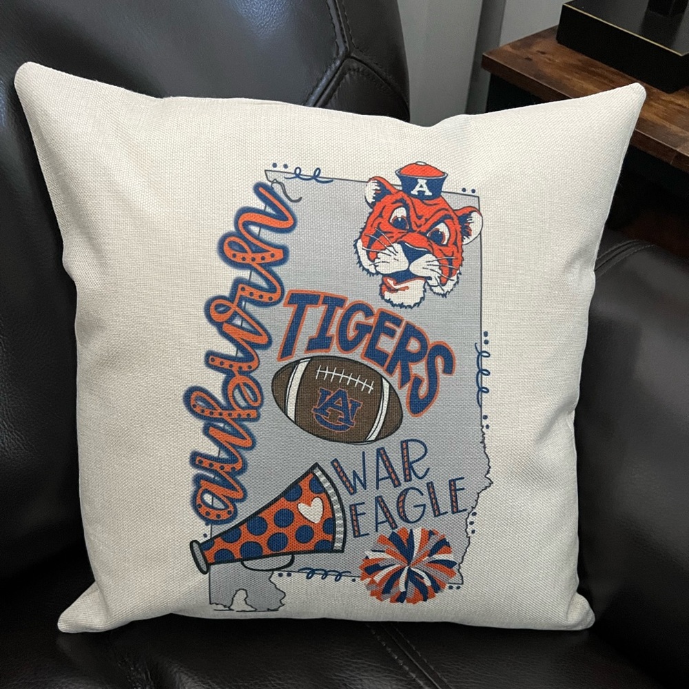 NWT: Auburn Doodle Pillow